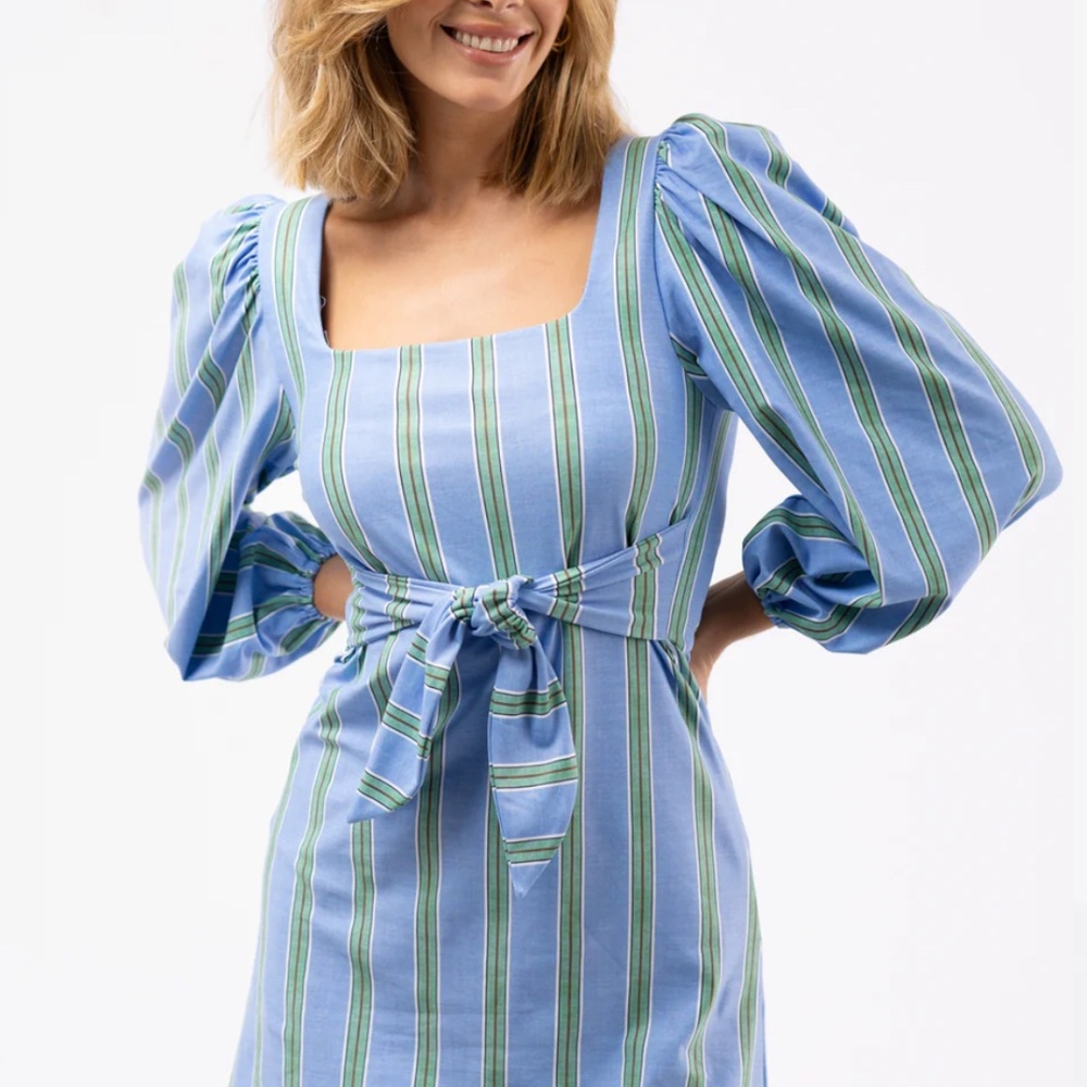 Smith & Quinn - The Crew Dress in Hydrangea Stripe - Picture 4 of 7